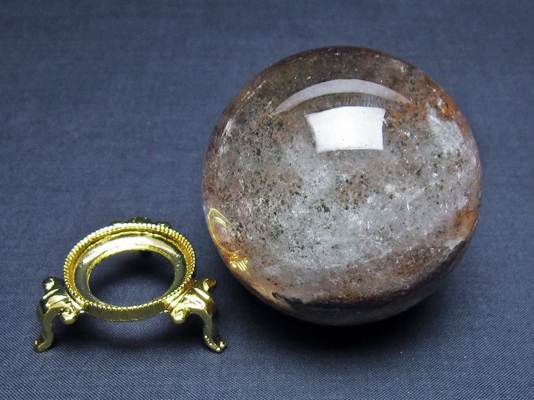 ガーデンクォーツ 丸玉 64mm 一点物 151-8041