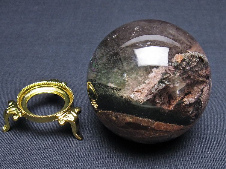 ガーデンクォーツ 丸玉 63mm 一点物 151-8082