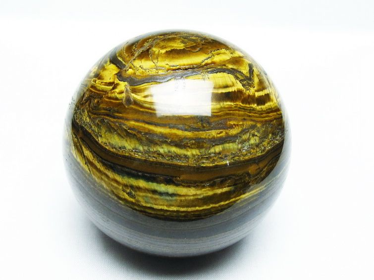 アイアンタイガーアイ 丸玉 81mm スフィア 一点物 151-8114