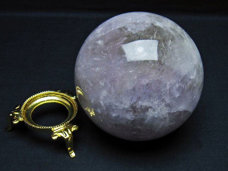 1.1Kg アメジスト 丸玉 92mm スフィア 一点物 151-8440