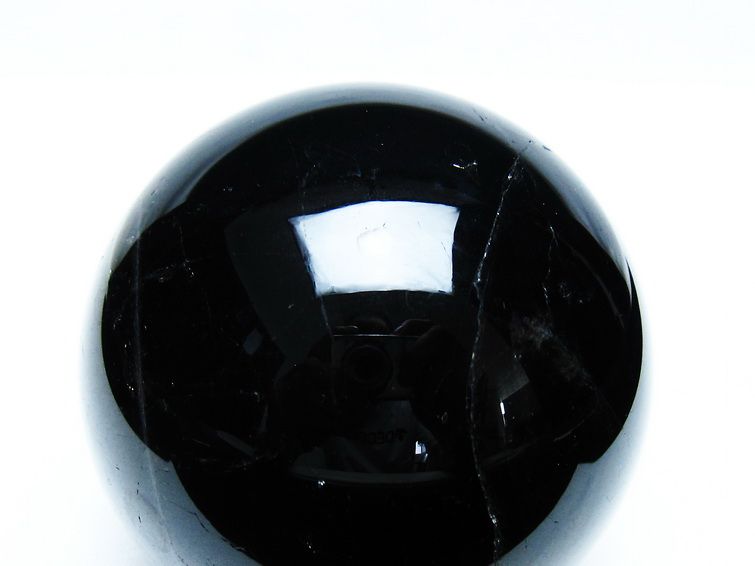モリオン 丸玉 70mm 黒水晶 丸玉 一点物 151-8512