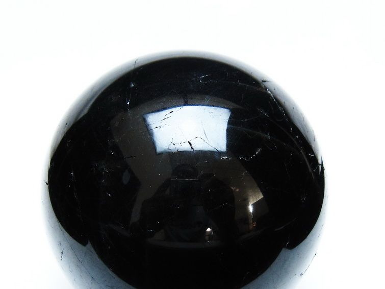 モリオン 丸玉 87mm 黒水晶 丸玉 モリオン スフィア 一点物 151-8525