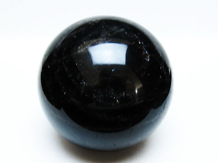 モリオン 丸玉 87mm 黒水晶 丸玉 モリオン スフィア 一点物 151-8527