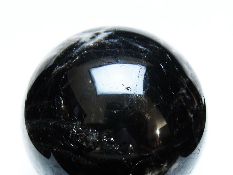 1.2Kg モリオン 丸玉 94mm 黒水晶 丸玉 モリオン スフィア 一点物 151-8541