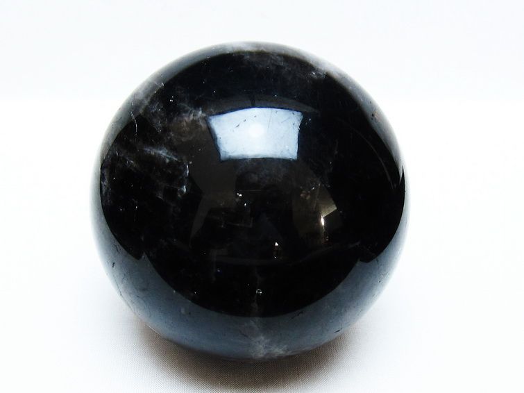 1.2Kg モリオン 丸玉 94mm 黒水晶 丸玉 モリオン スフィア 一点物 151-8542