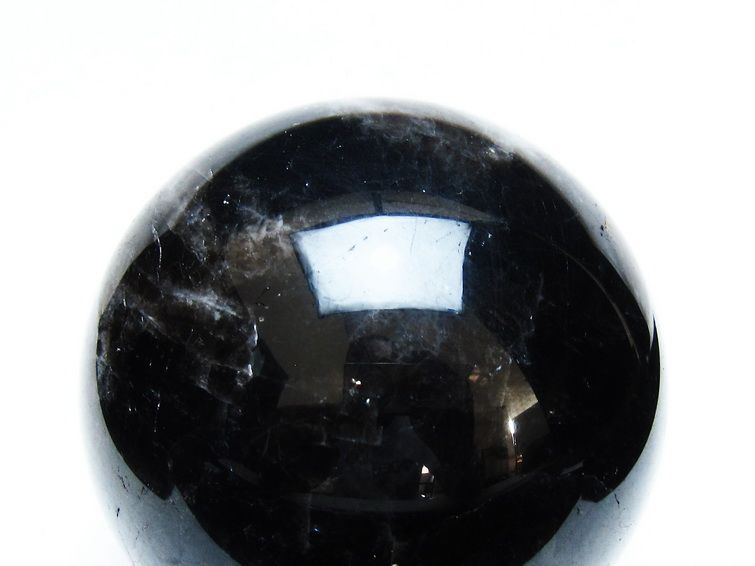 1.2Kg モリオン 丸玉 94mm 黒水晶 丸玉 モリオン スフィア 一点物 151-8542