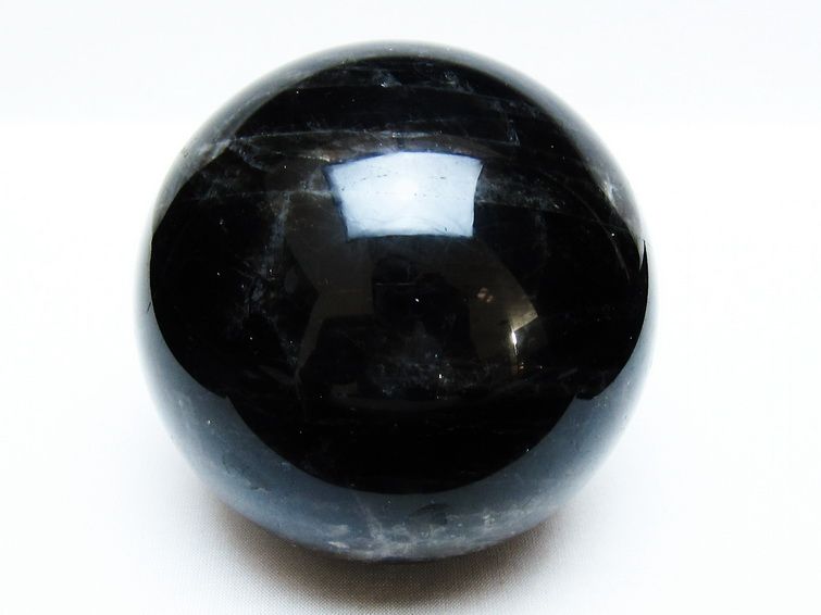 1.2Kg モリオン 丸玉 94mm 黒水晶 丸玉 モリオン スフィア 一点物 151-8543