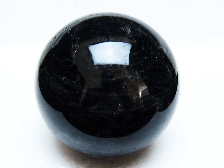 1.4Kg モリオン 丸玉 98mm 黒水晶 丸玉 モリオン スフィア 一点物 151-8549