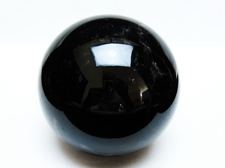 1.4Kg モリオン 丸玉 100mm 黒水晶 丸玉 モリオン スフィア 一点物 151-8552