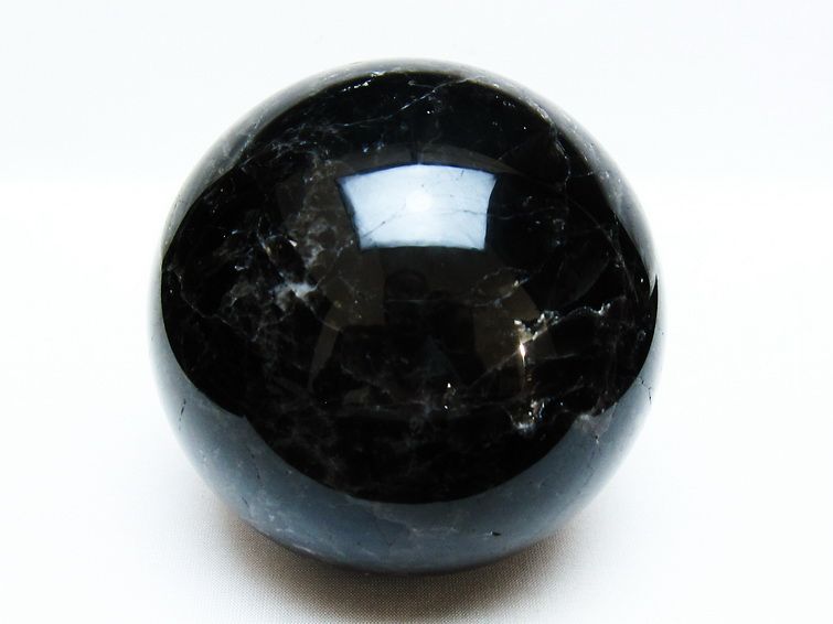 1.5Kg モリオン 丸玉 105mm 黒水晶 丸玉 モリオン スフィア 一点物 151-8553
