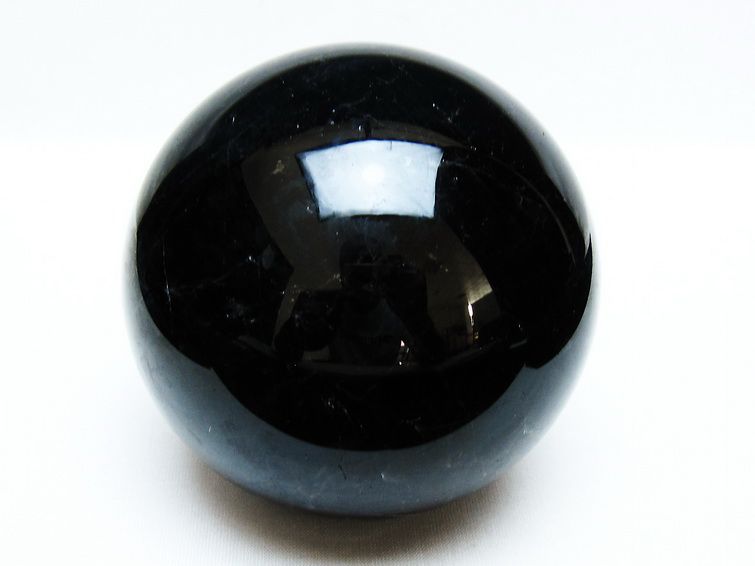 1.3Kg モリオン 丸玉 96mm 黒水晶 丸玉 モリオン スフィア 一点物 151-8554