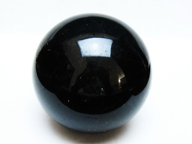 1.1Kg モリオン 丸玉 91mm 黒水晶 丸玉 モリオン スフィア 一点物 151-8555