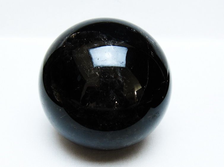 1.1Kg モリオン 丸玉 91mm 黒水晶 丸玉 モリオン スフィア 一点物 151-8556