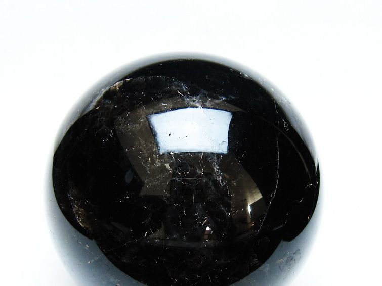 1.1Kg モリオン 丸玉 91mm 黒水晶 丸玉 モリオン スフィア 一点物 151-8556