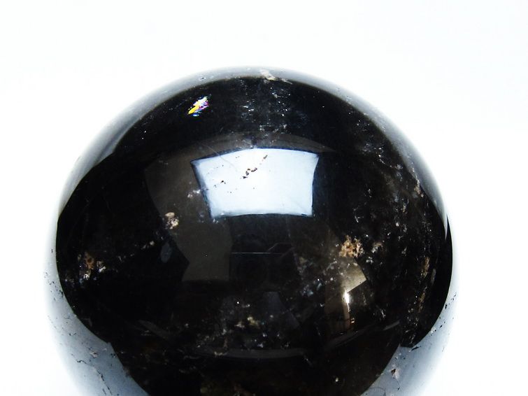 1.1Kg モリオン 丸玉 91mm 黒水晶 丸玉 モリオン スフィア 一点物 151-8560