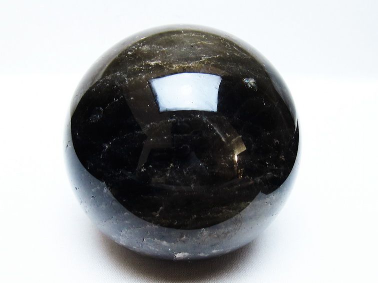 1.4Kg モリオン 丸玉 100mm 黒水晶 丸玉 モリオン スフィア 一点物 151-8574
