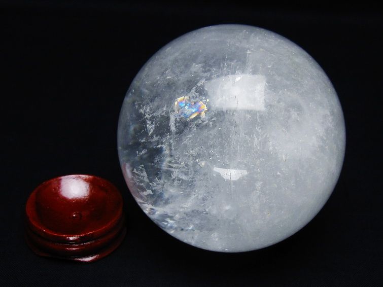 水晶 丸玉 73mm スフィア 置物 水晶玉 一点物 151-8862 【sold out】