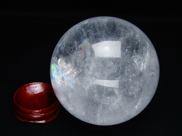 水晶 丸玉 73mm スフィア 置物 水晶玉 一点物 151-8904
