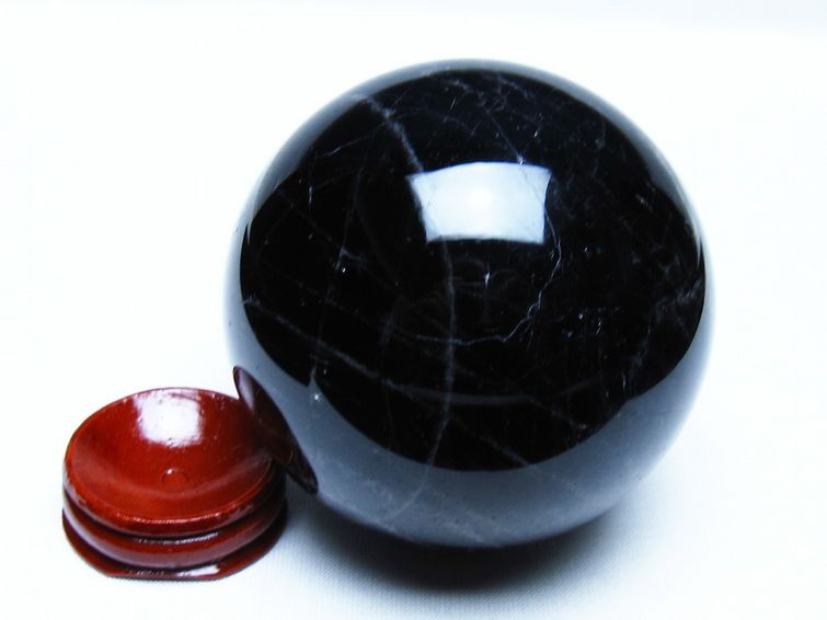 モリオン 黒水晶 丸玉 72mm スフィア 一点物 151-9249 【sold out】