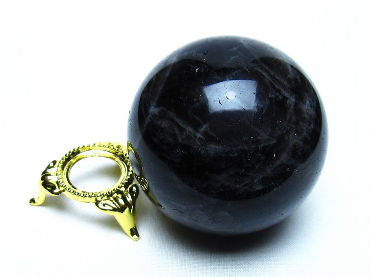 モリオン 黒水晶 丸玉 54mm 一点物 151-9440 【sold out】