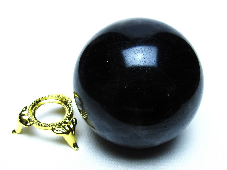 モリオン 黒水晶 丸玉 60mm 一点物 151-9452 【sold out】