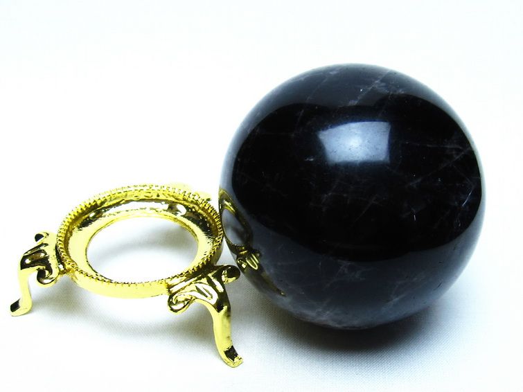 モリオン 黒水晶 丸玉 67mm 一点物 151-9473