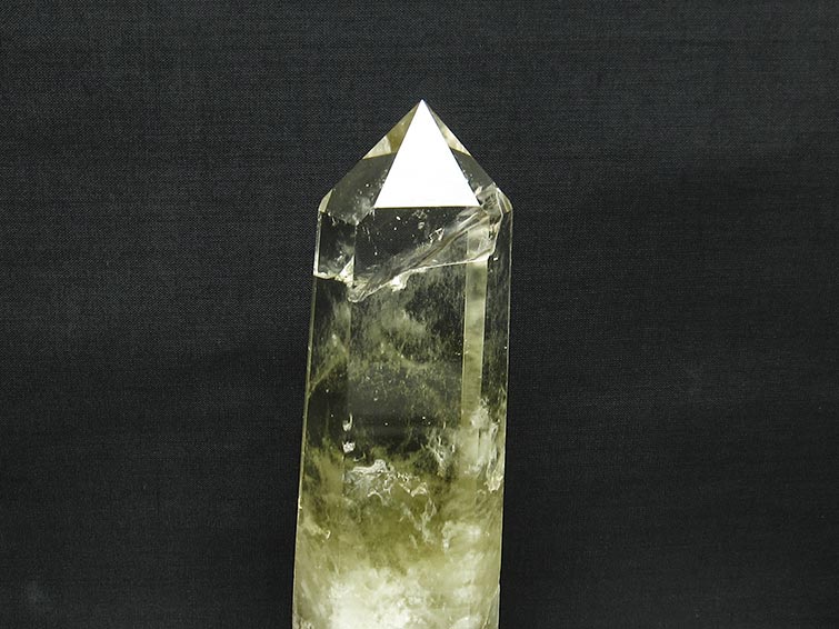 シトリン 六角柱 シトリンクォーツ 台座付属 一点物 152-2881