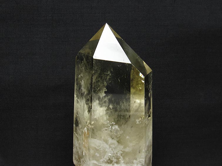 シトリン 六角柱 シトリンクォーツ 台座付属 一点物 152-2884