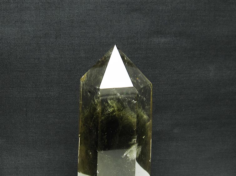 シトリン 六角柱 シトリンクォーツ 台座付属 一点物 152-2925