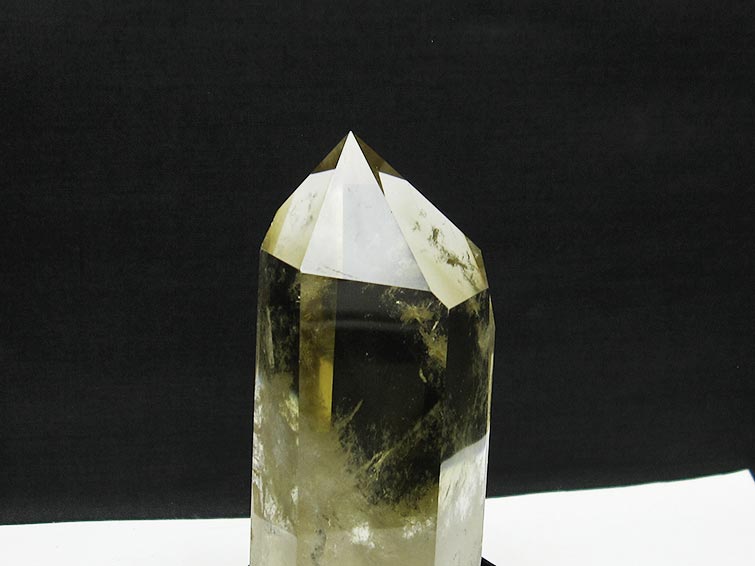 シトリン 六角柱 シトリンクォーツ 台座付属 一点物 152-2930