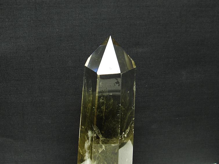 シトリン 六角柱 シトリンクォーツ 台座付属 一点物 152-2966