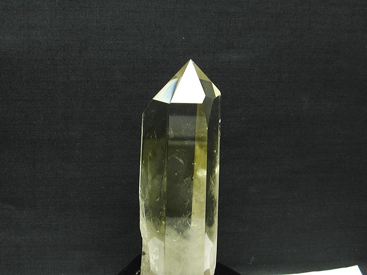 シトリン 六角柱 シトリンクォーツ 台座付属 一点物 152-2978