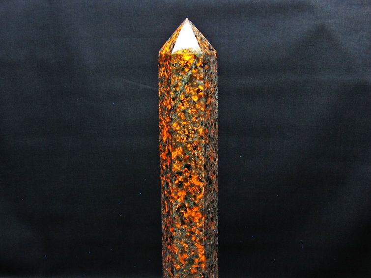 1.4Kg ユーパーライト 六角柱 台座付属 一点物 152-3010