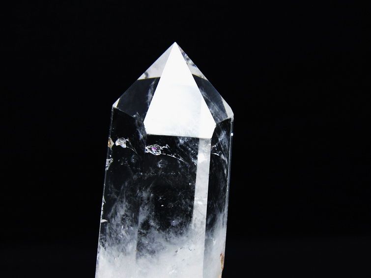 水晶 六角柱 台座付属 一点物 152-3069