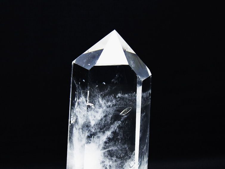 水晶 六角柱 台座付属 一点物 152-3090