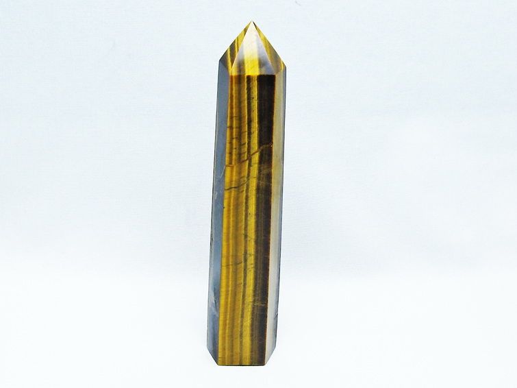 イエロータイガーアイ 六角柱 ポイント 一点物 152-3392