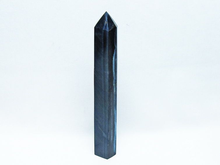 ブルータイガーアイ 六角柱 ポイント 一点物 152-3398