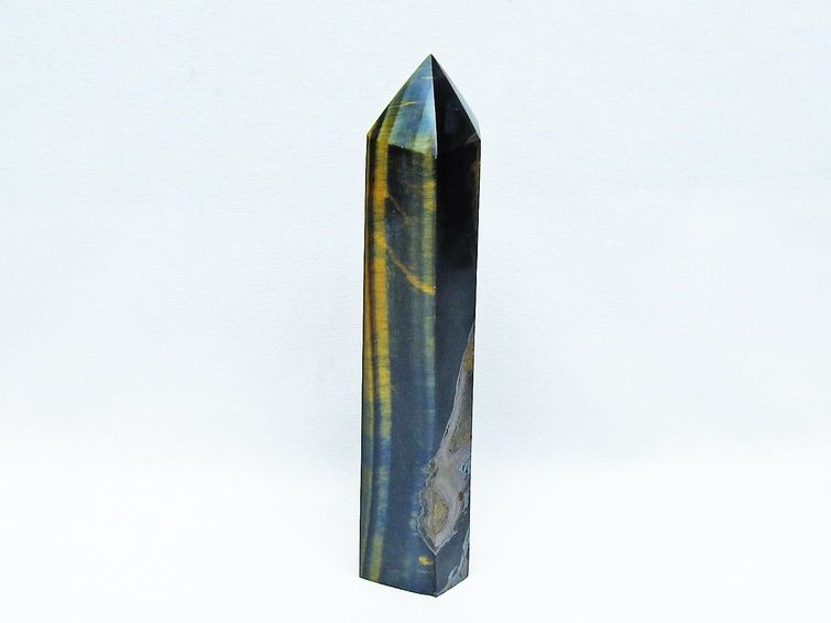 ミックスタイガーアイ 六角柱 ポイント 一点物 152-3404
