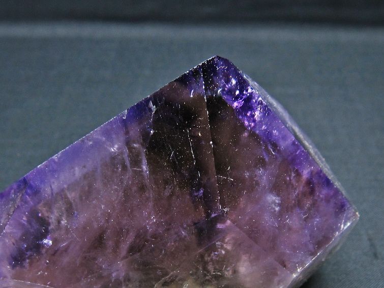 アメジスト 原石 カット原石 虹入り 一点物 152-3597