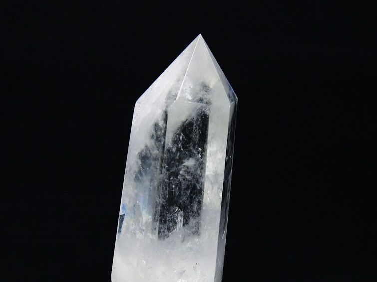水晶 六角柱 水晶 ポイント 台座付属 一点物 152-3756