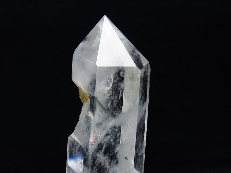 水晶 六角柱 水晶 ポイント 台座付属 一点物 152-3772