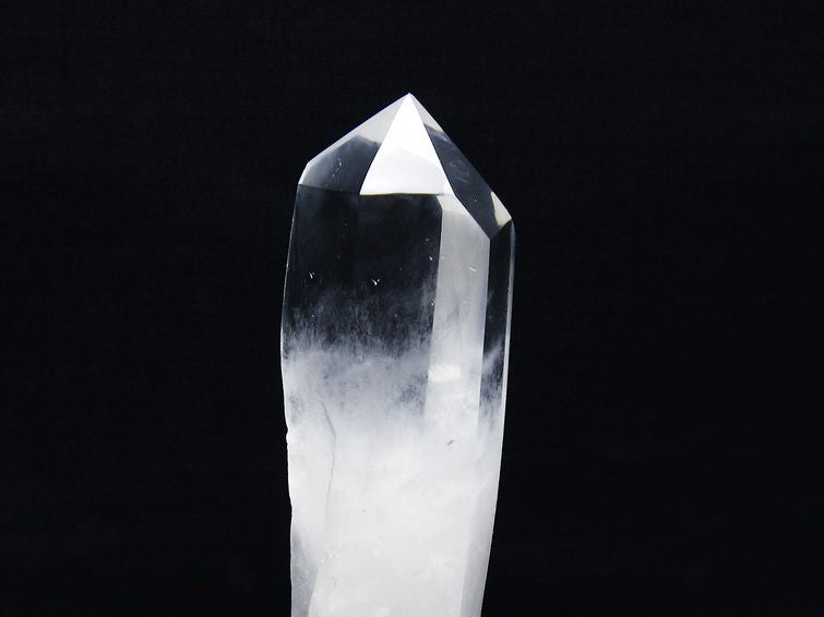 水晶 六角柱 水晶 ポイント 台座付属 一点物 152-3775