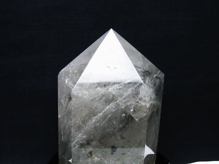 1.6Kg グリーンファントム 六角柱 台座付属 一点物 152-3855