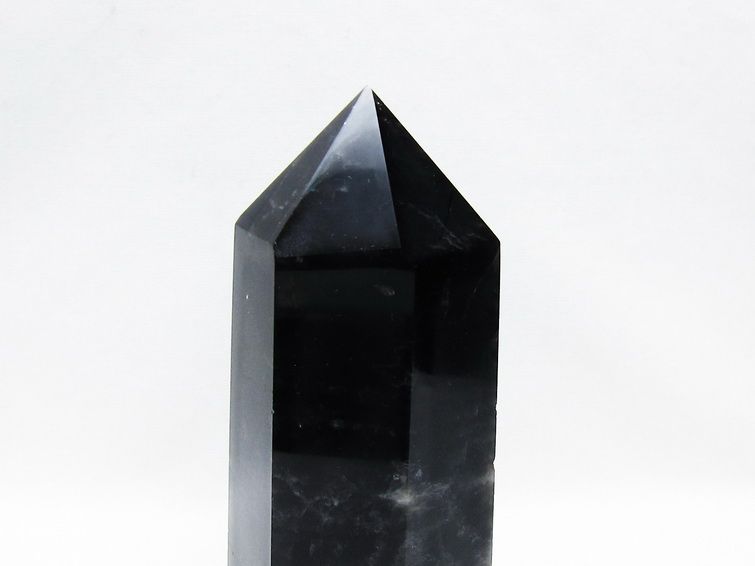 モリオン ポイント 黒水晶 六角柱 一点物 152-3946
