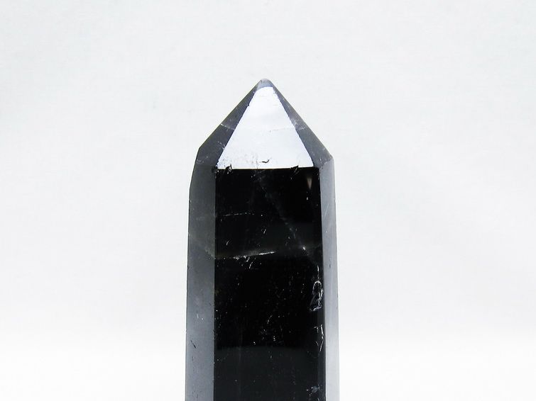 モリオン ポイント 黒水晶 六角柱 一点物 152-3956