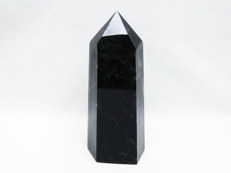 モリオン ポイント 黒水晶 六角柱 一点物 152-3967