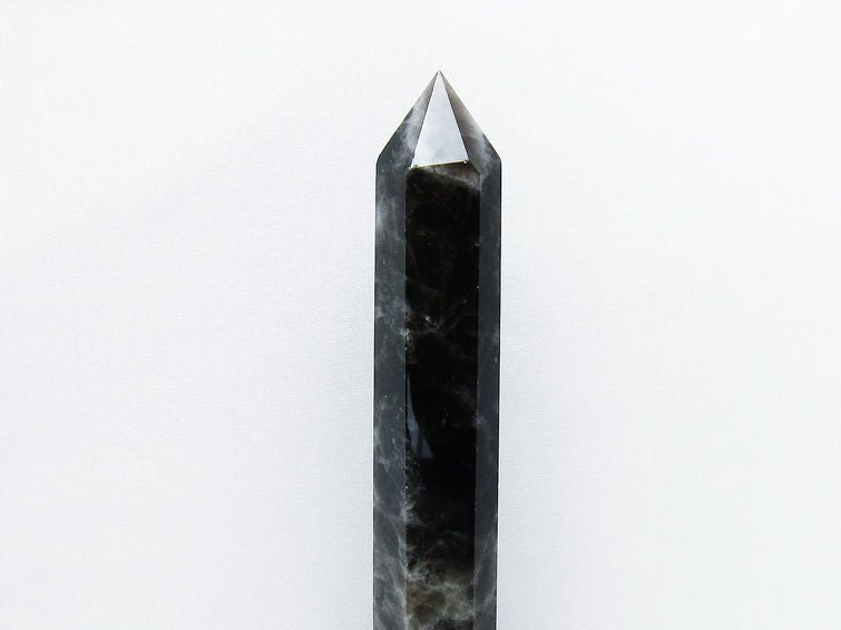 モリオン 黒水晶 六角柱 台座付き 一点物 152-4000 【sold out】