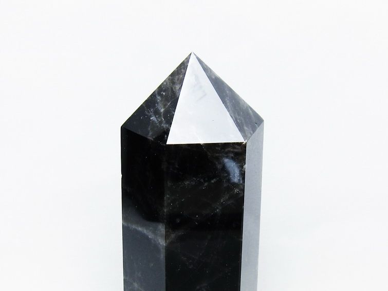 モリオン 黒水晶 六角柱 台座付き 一点物 152-4025 【sold out】