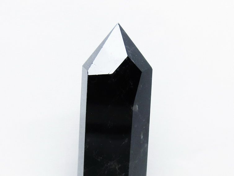 モリオン 黒水晶 六角柱 台座付き 一点物 152-4033 【sold out】