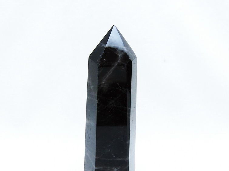 モリオン 黒水晶 六角柱 ポイント 一点物 152-4066 【sold out】